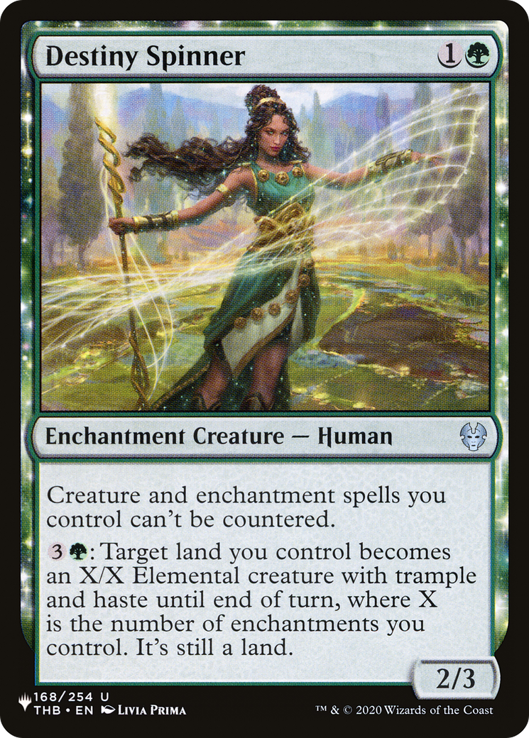 Destiny Spinner [LIST 168/254] : (enchantment)
