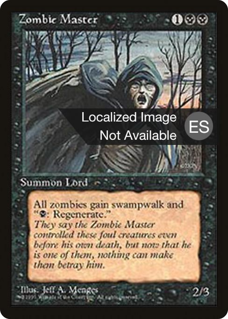 {F} Zombie Master [Fourth Edition (Foreign Black Border)][FBB 4ED 174]