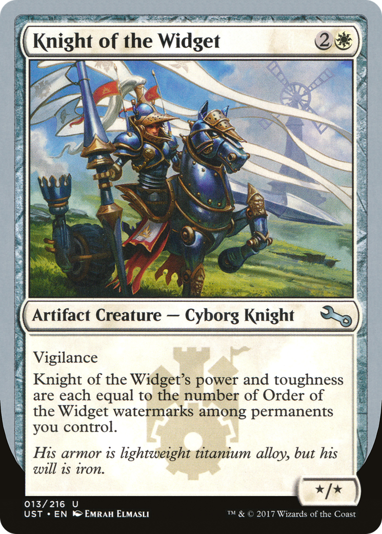 {C} Knight of the Widget [Unstable][UST 013]