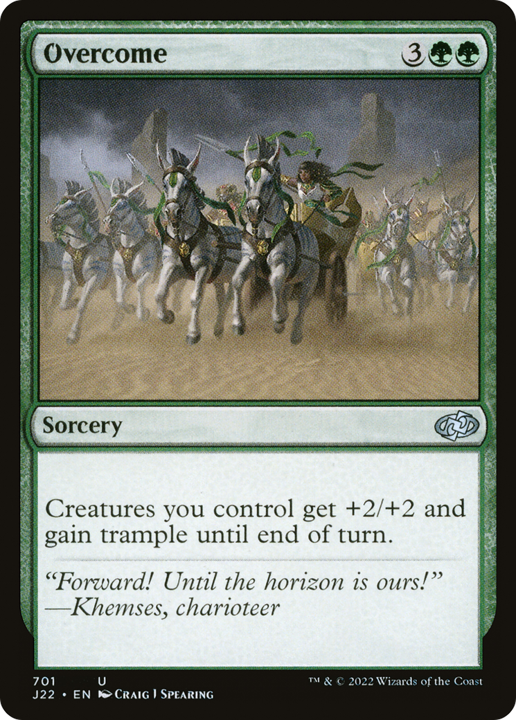 {C} Overcome [Jumpstart 2022][J22 701]
