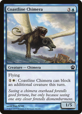 {C} Coastline Chimera [Theros][THS 044]