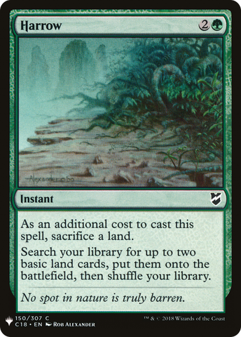 {C} Harrow [Mystery Booster][LS C18 150]