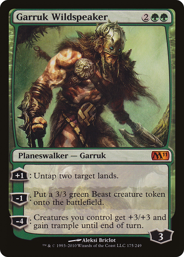 {R} Garruk Wildspeaker [Magic 2011][M11 175] - Misty Mountain Games