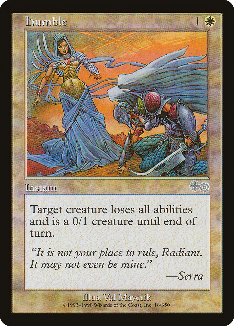 {C} Humble [Urza's Saga][USG 018] - Misty Mountain Games