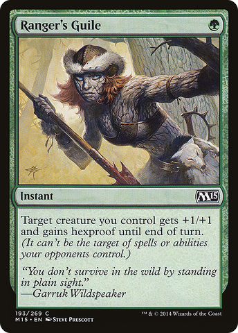 {C} Ranger's Guile [Magic 2015][M15 193]