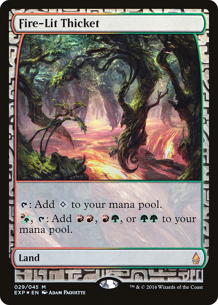 {R} Fire-Lit Thicket [Zendikar Expeditions][EXP 029] - Misty Mountain Games