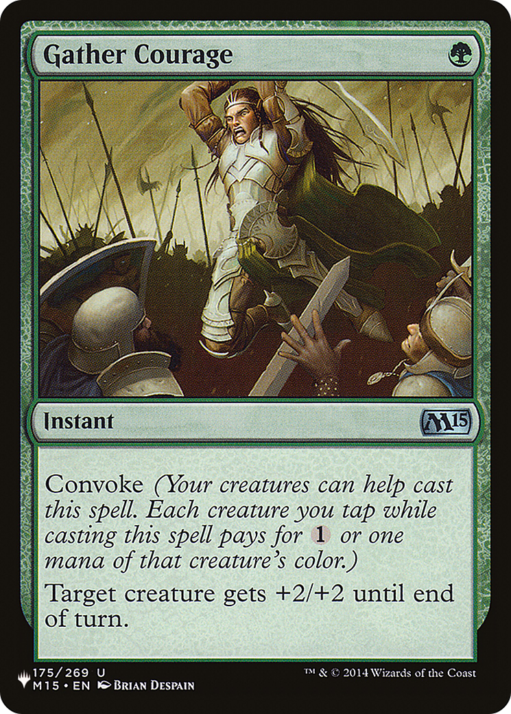 Gather Courage [LIST 175/269]