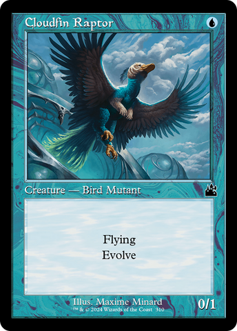 {C} Cloudfin Raptor (Retro Frame) [Ravnica Remastered][RVR 310]