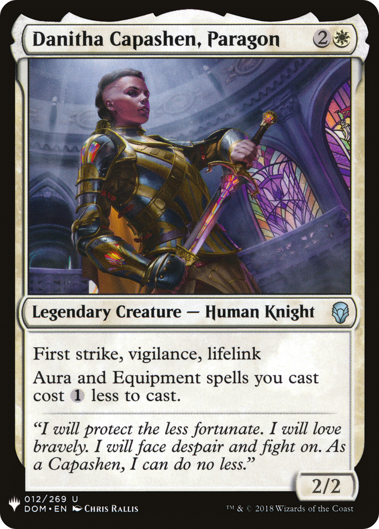{C} Danitha Capashen, Paragon [Mystery Booster][LS DOM 012]