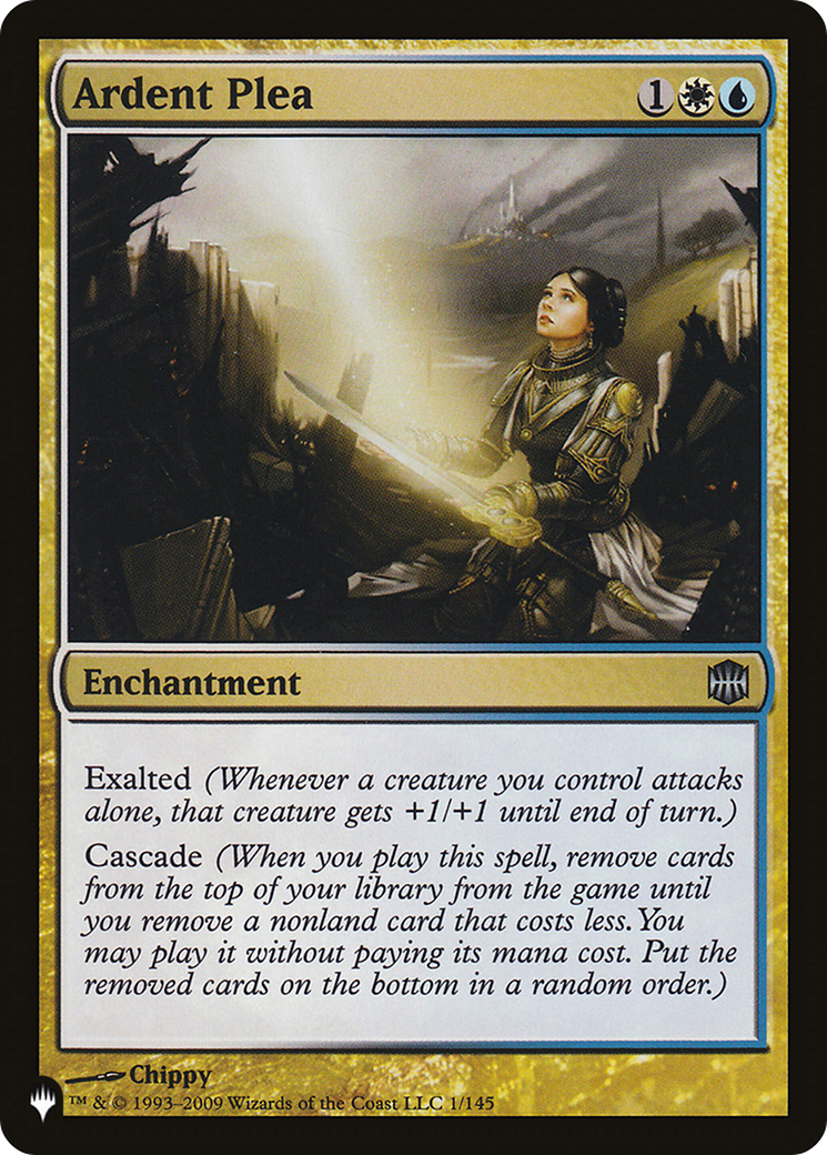 Ardent Plea [LIST 1/145]
