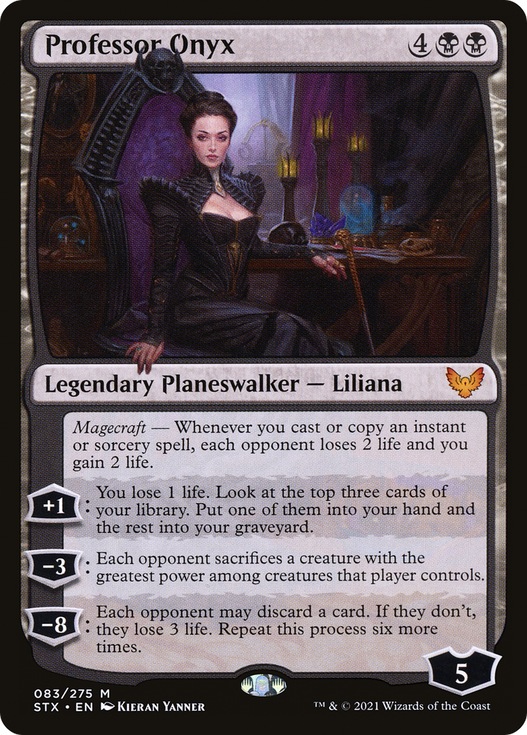 {R} Professor Onyx [Strixhaven: School of Mages][STX 083]
