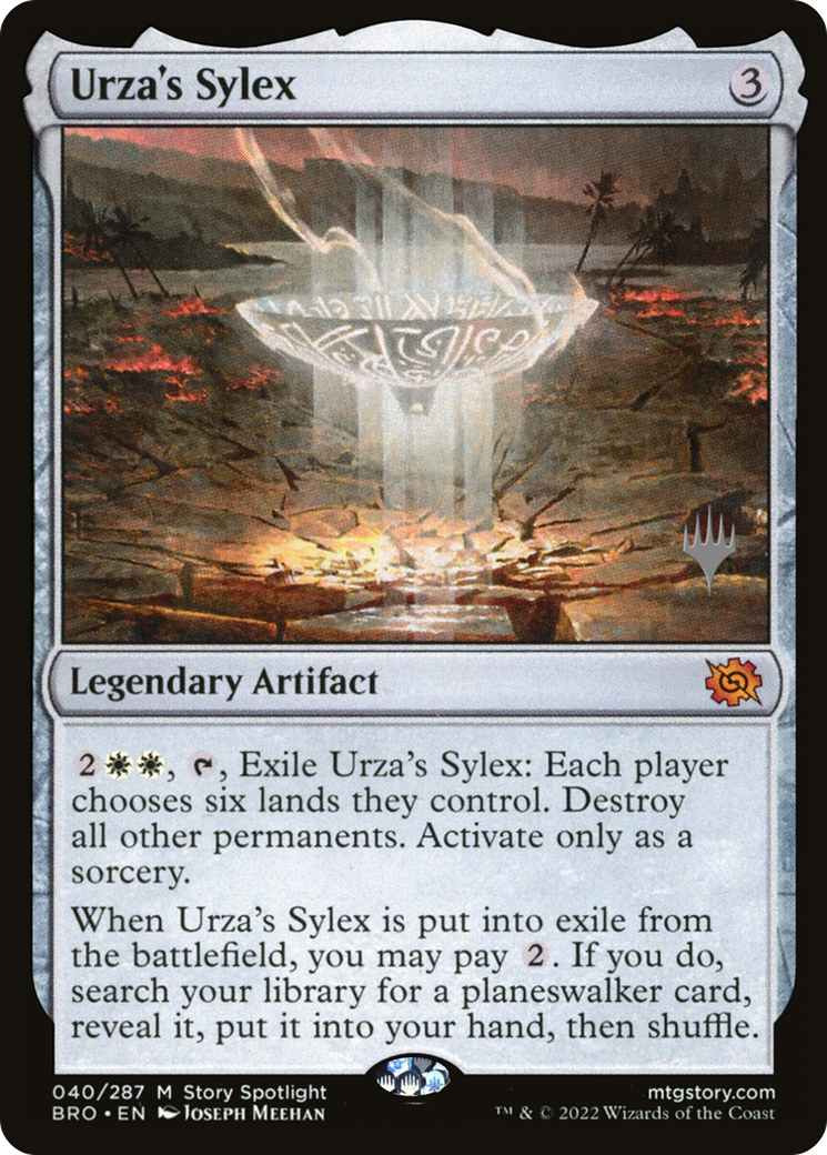 {R} Urza's Sylex [The Brothers' War: Promo Pack][PP BRO 040]
