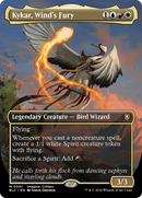 {R} Kykar, Wind's Fury (Borderless) [Bloomburrow Commander][BLC 091]