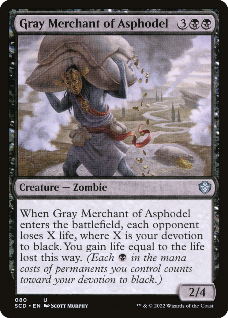 {C} Gray Merchant of Asphodel [Starter Commander Decks][SCD 080]