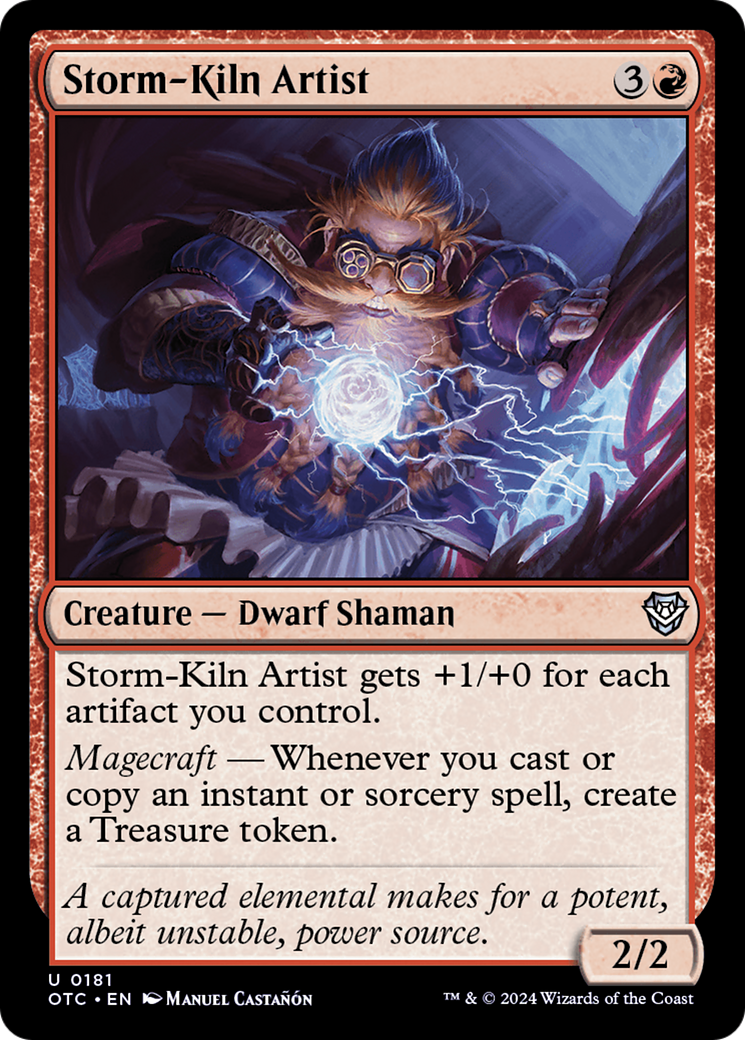 {C} Storm-Kiln Artist [Outlaws of Thunder Junction Commander][OTC 181]