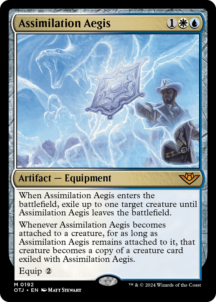 {@R} Assimilation Aegis [Outlaws of Thunder Junction][OTJ 192]