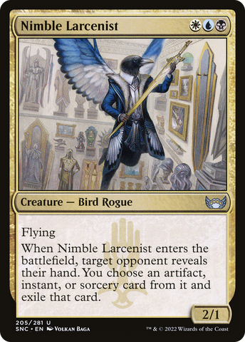 {C} Nimble Larcenist [Streets of New Capenna][SNC 205]