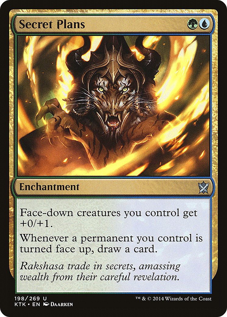 {C} Secret Plans [Khans of Tarkir][KTK 198]