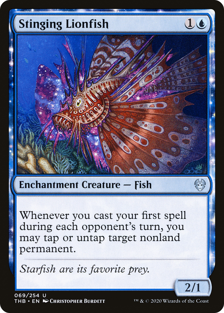 {C} Stinging Lionfish [Theros Beyond Death][THB 069]