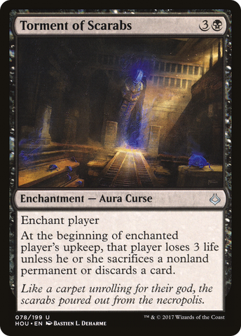 {C} Torment of Scarabs [Hour of Devastation][HOU 078]