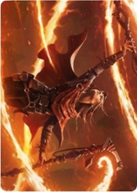 {A} Magmatic Channeler Art Card [Zendikar Rising Art Series][AZNR 065]