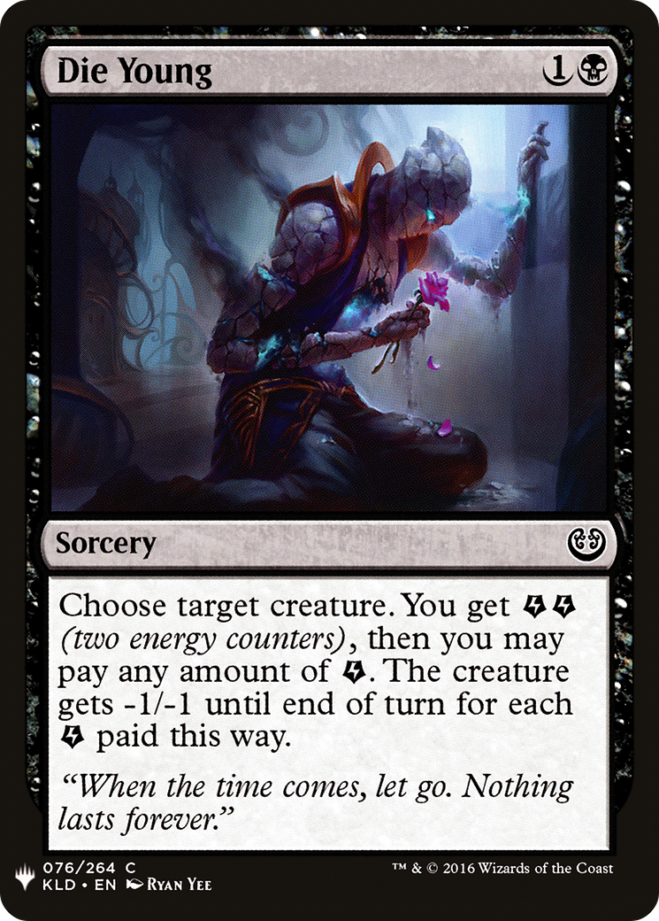 {C} Die Young [Mystery Booster][LS KLD 076]
