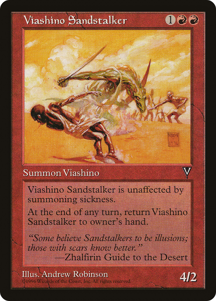 {C} Viashino Sandstalker [Visions][VIS 100] - Misty Mountain Games