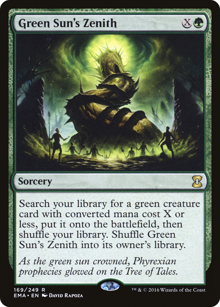 {R} Green Sun's Zenith [Eternal Masters][EMA 169] - Misty Mountain Games