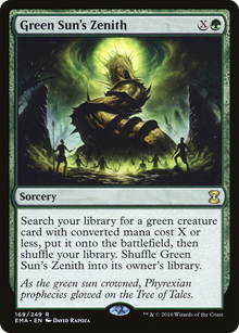 {R} Green Sun's Zenith [Eternal Masters][EMA 169] - Misty Mountain Games