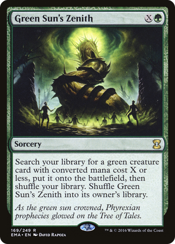 {R} Green Sun's Zenith [Eternal Masters][EMA 169]