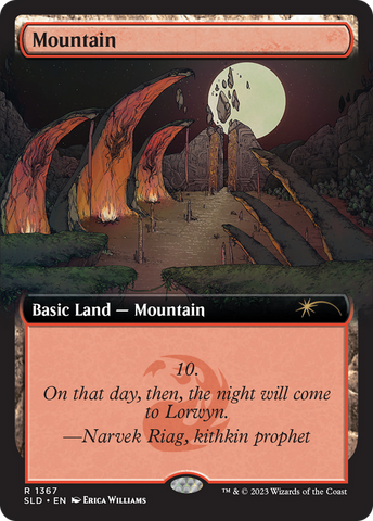 {B} Mountain (1367) [Secret Lair Drop Series][SLD 1367]