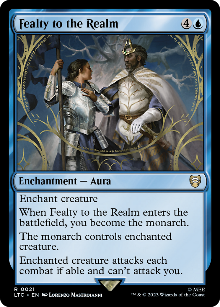 {R} Fealty to the Realm [The Lord of the Rings: Tales of Middle-Earth Commander][LTC 021]