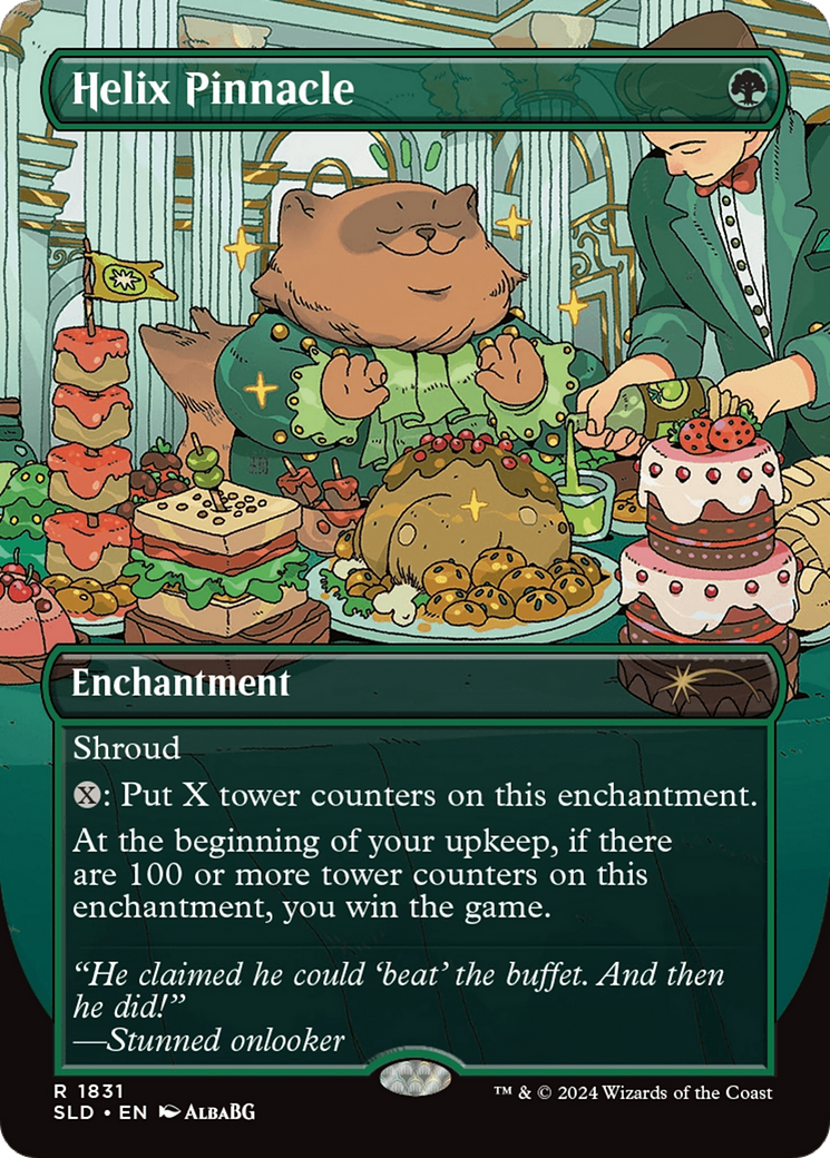 {R} Helix Pinnacle (Rainbow Foil) [Secret Lair Drop Series][SLD 1831]
