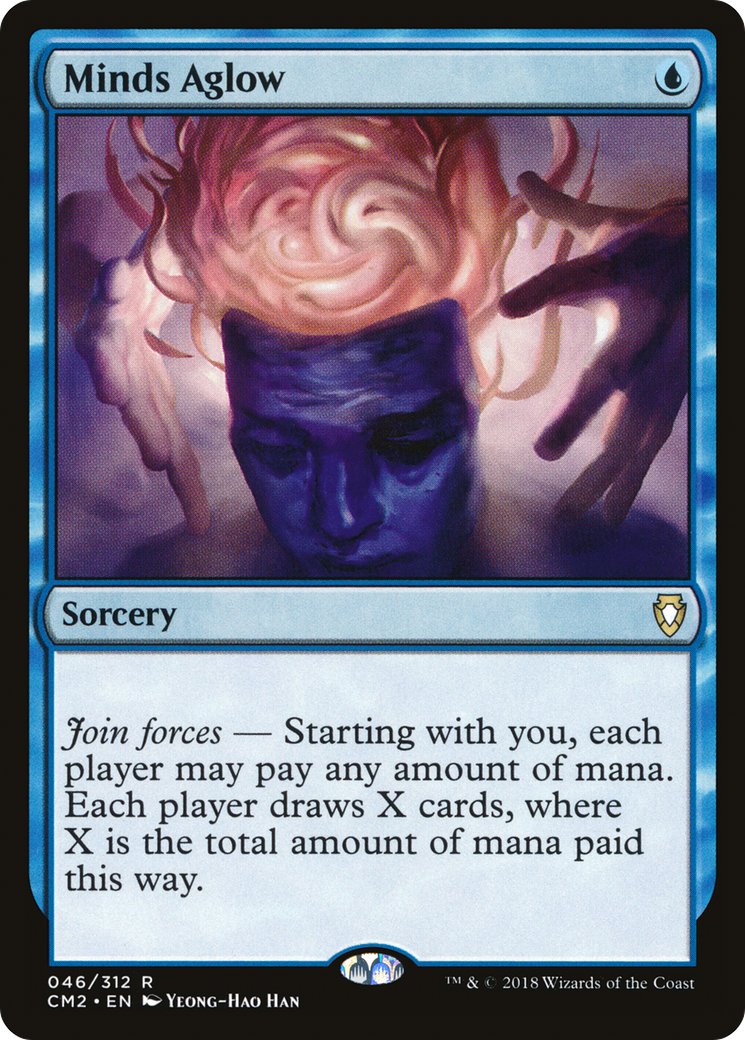 {R} Minds Aglow [Commander Anthology Volume II][CM2 046] - Misty Mountain Games