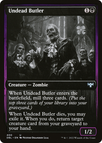 {C} Undead Butler [Innistrad: Double Feature][DBL 400]