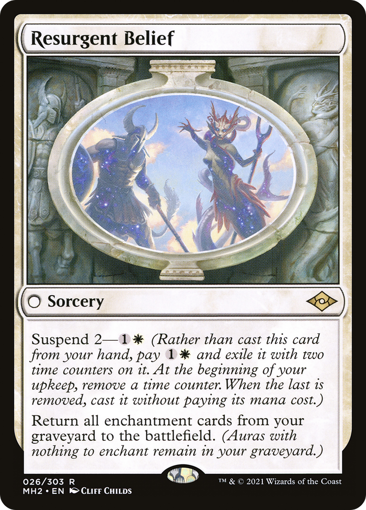 {R} Resurgent Belief [Modern Horizons 2] [MH2 026]