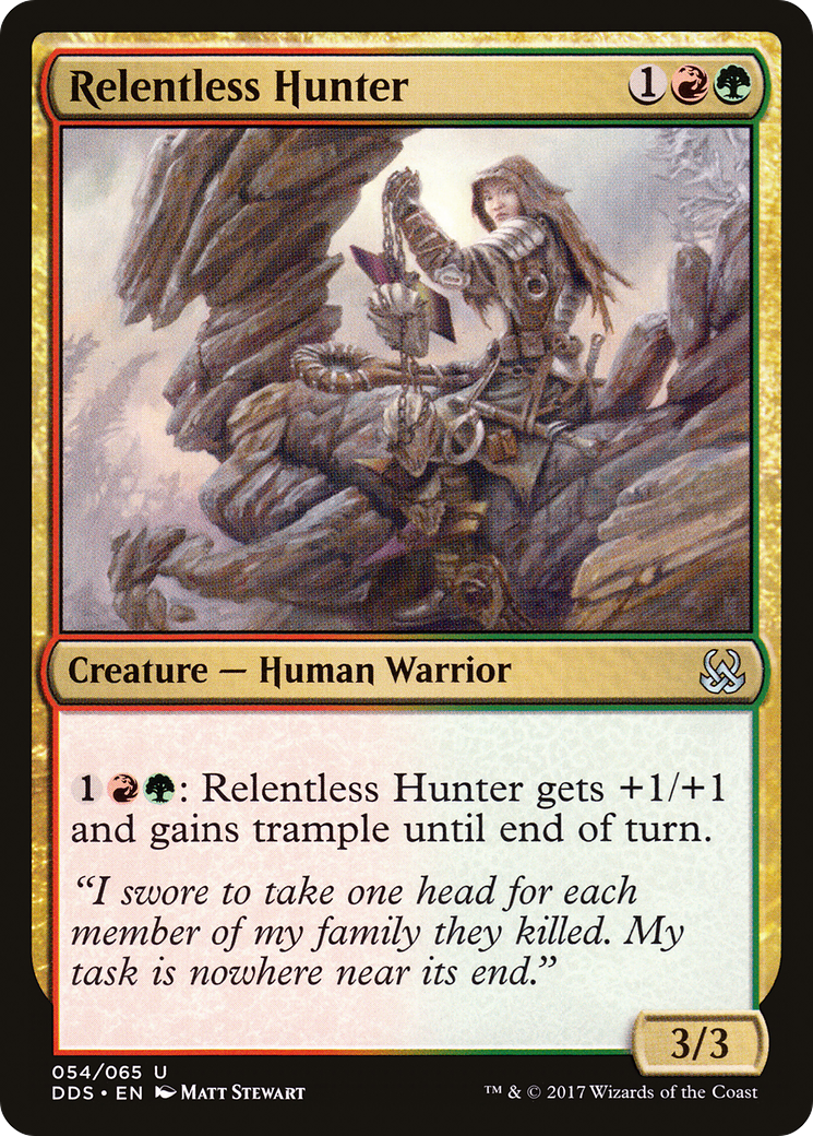 {C} Relentless Hunter [Duel Decks: Mind vs. Might][DDS 054] - Misty Mountain Games