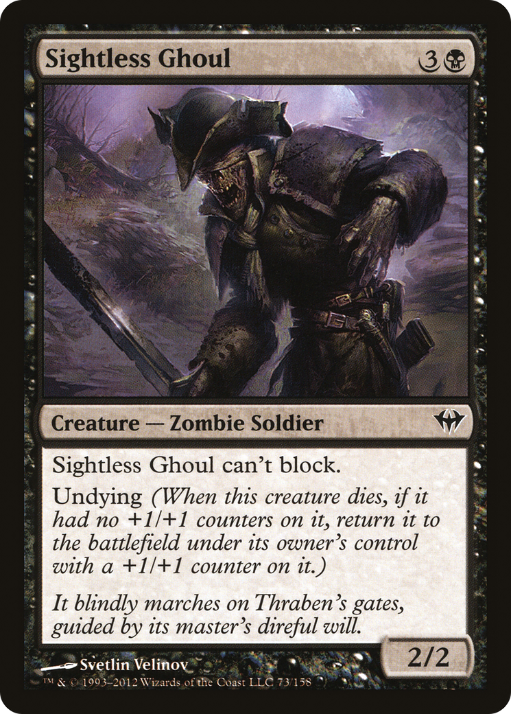 {C} Sightless Ghoul [Dark Ascension][DKA 073] - Misty Mountain Games