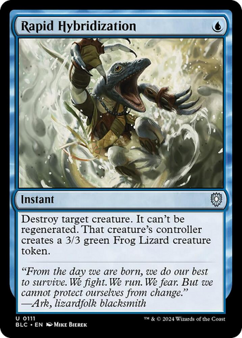 {C} Rapid Hybridization [Bloomburrow Commander][BLC 111]