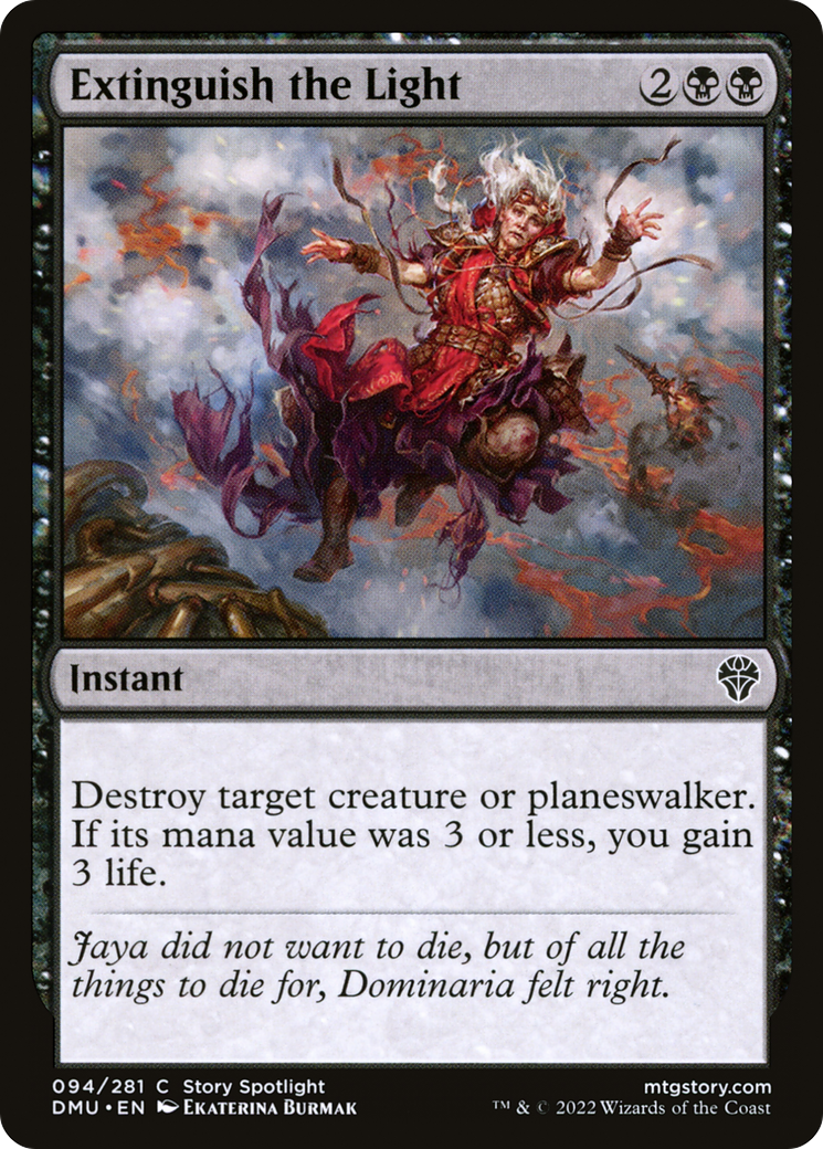 {C} Extinguish the Light [Dominaria United][DMU 094]