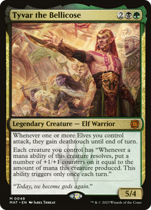 {R} Tyvar the Bellicose [March of the Machine: The Aftermath][MAT 048]
