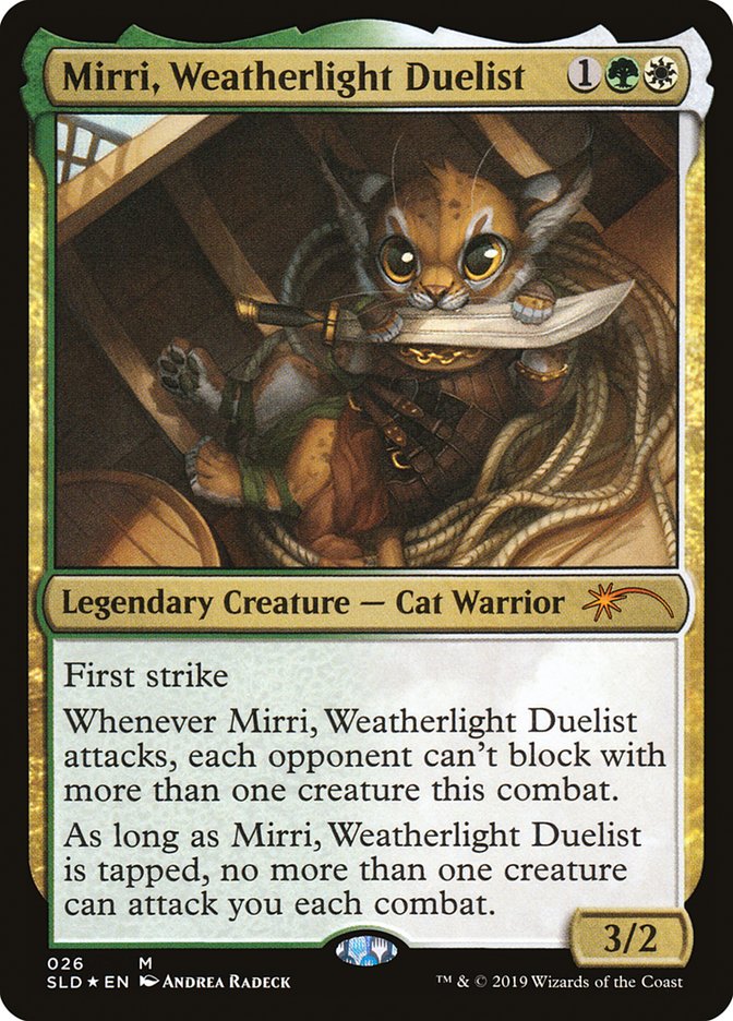 {R} Mirri, Weatherlight Duelist [Secret Lair Drop Series][SLD 026]