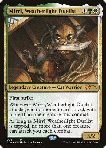{R} Mirri, Weatherlight Duelist [Secret Lair Drop Series][SLD 026]