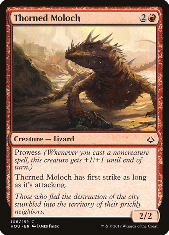 {C} Thorned Moloch [Hour of Devastation][HOU 108]