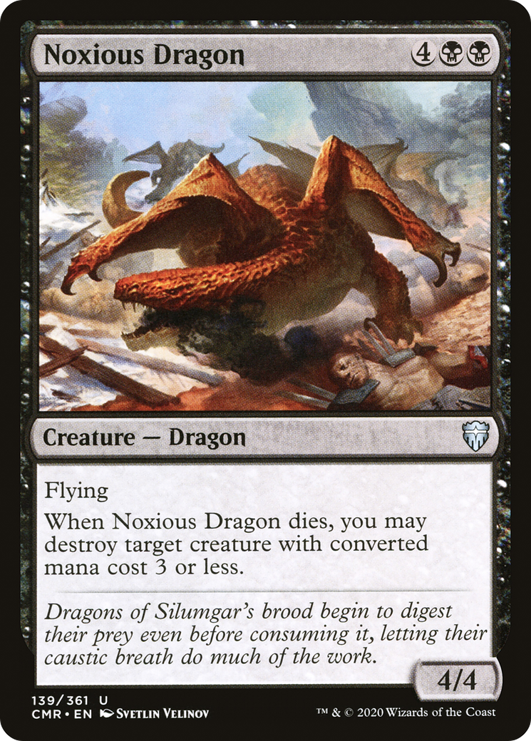 {C} Noxious Dragon [Commander Legends][CMR 139]