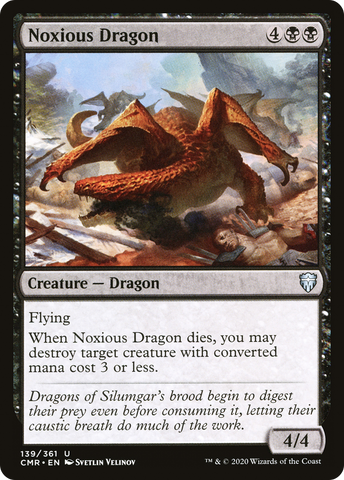 {C} Noxious Dragon [Commander Legends][CMR 139]