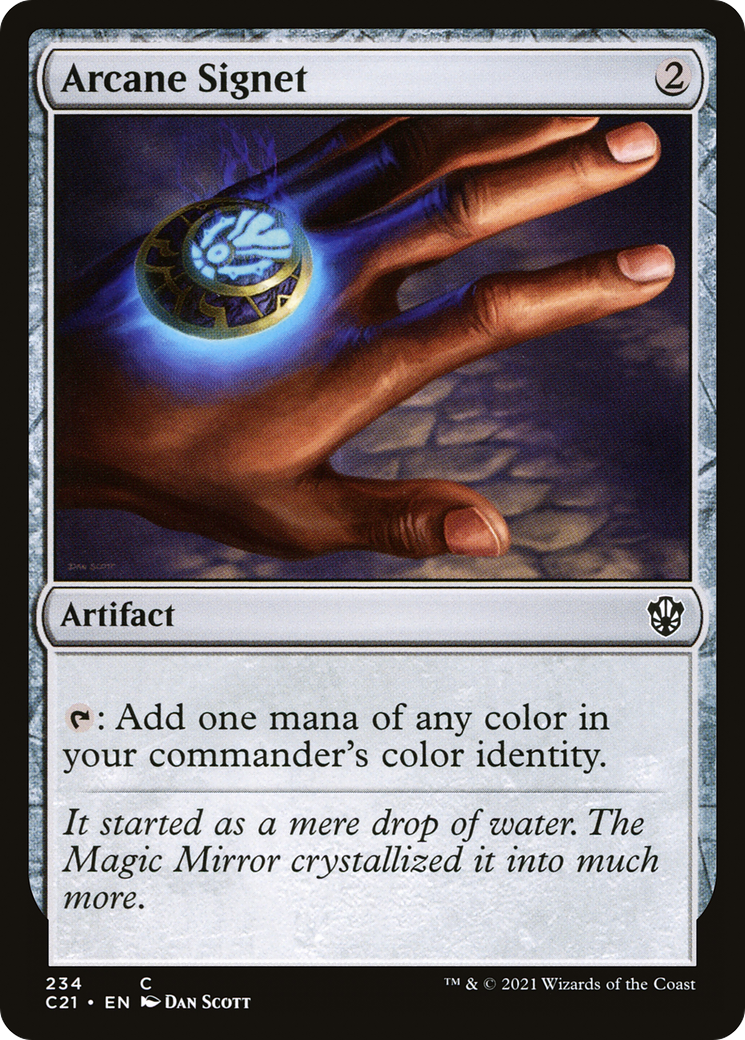{C} Arcane Signet [Commander 2021][C21 234]