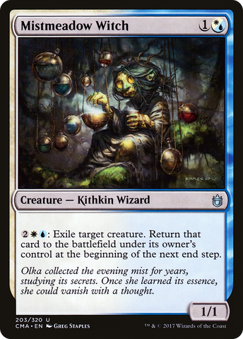 {C} Mistmeadow Witch [Commander Anthology][CMA 203]