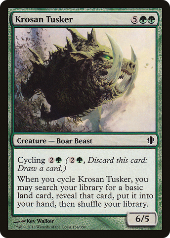 {C} Krosan Tusker [Commander 2013][C13 154]