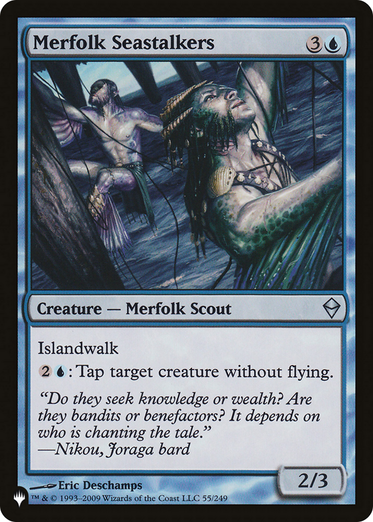 Merfolk Seastalkers [LIST ZEN-55]
